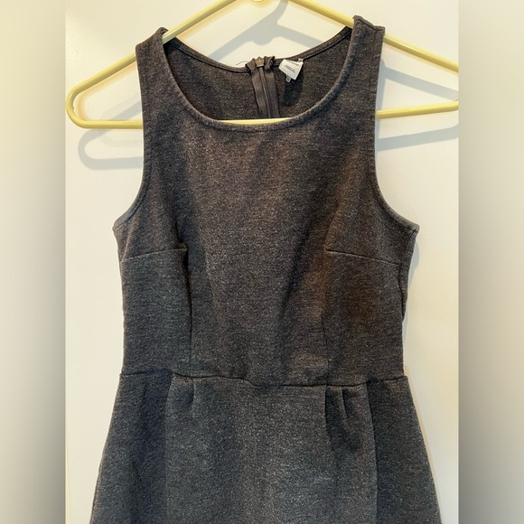 Old Navy Dark Grey Sleeveless Fit and Flare Dress Size XS - Picture 5 of 12